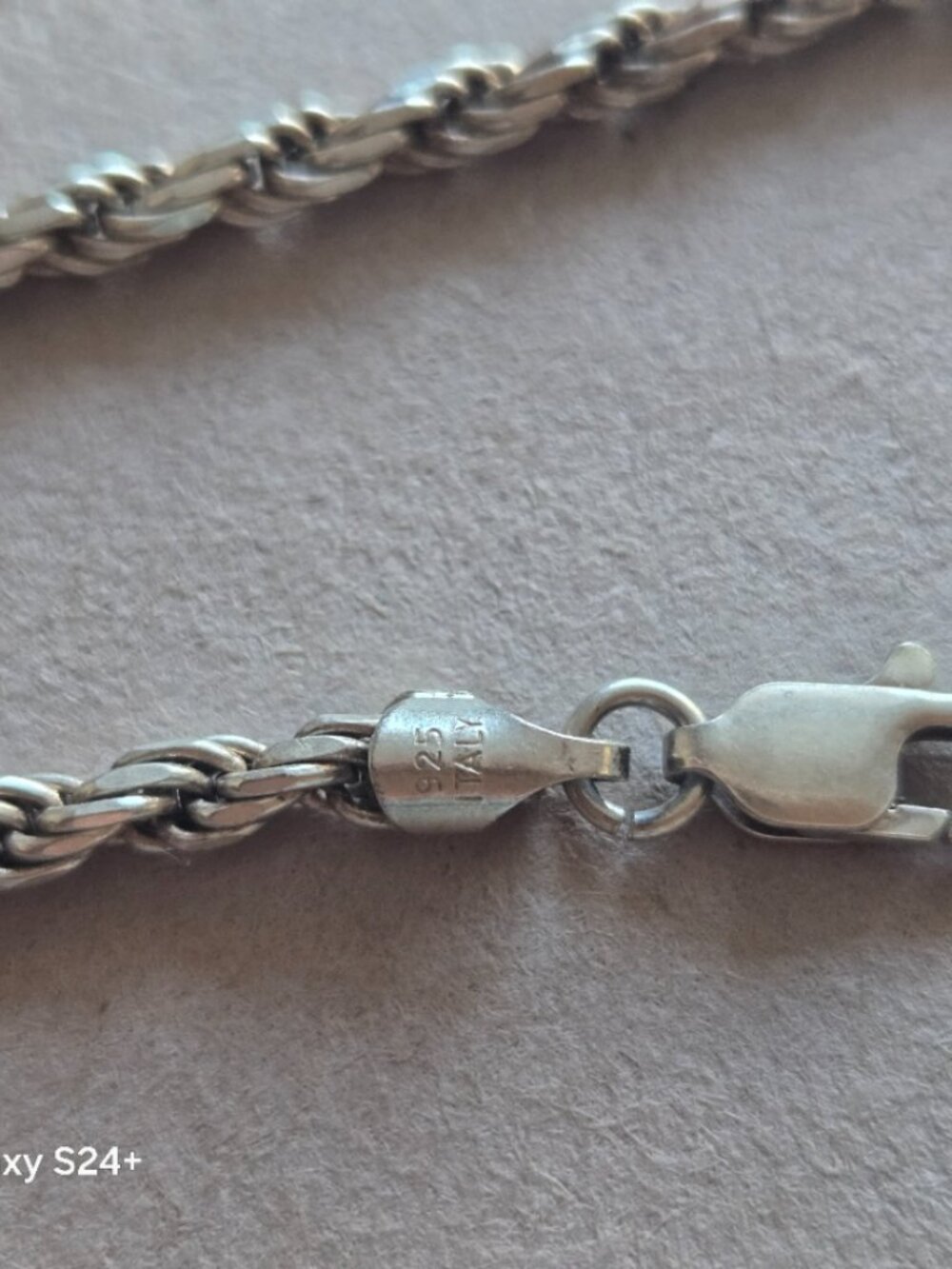 925 Rope Chain Bracelet - Italy - Picture 4 of 4